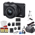 with with Spare Canon Kit Lens International M200 Model + 15-45mm - More Battery EOS