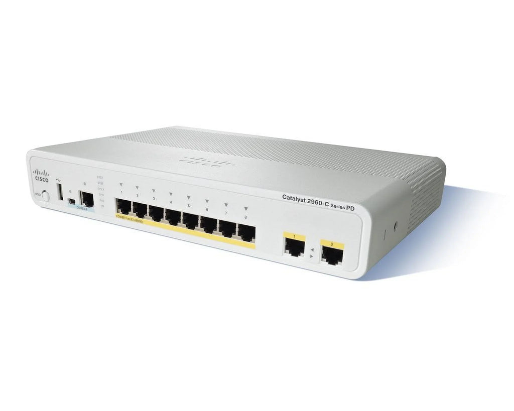 Cisco WS-C2960CPD-8PT-L Ethernet WS-C2960CPD-8PT-L Switch Catalyst