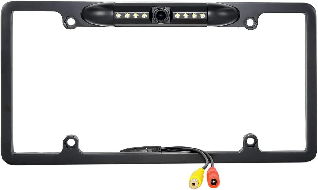 Rearview Black ALPINE Frame INEW970HD Plate for Absolute Camera License INE-W970HD Backup