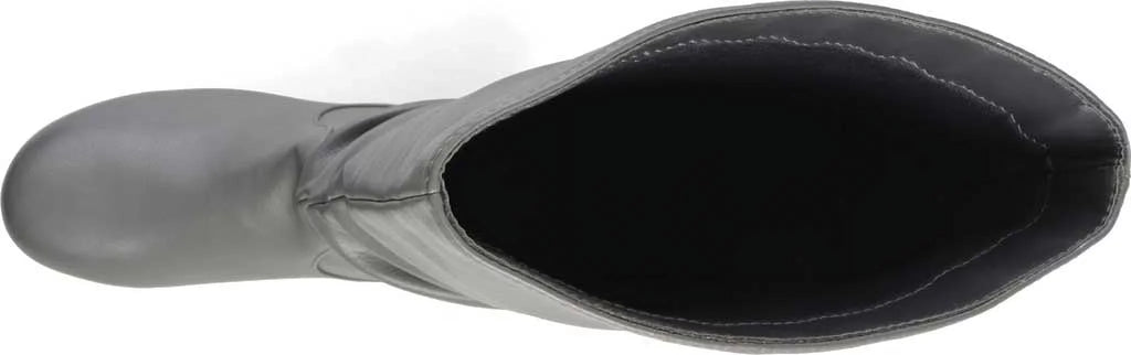 M Wide Faux Journee Extra Calf Grey Collection Knee Women's Slouch Boot Leather High Jayne 7.5