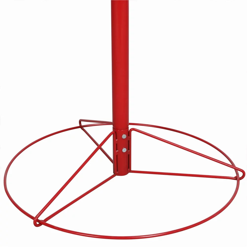 Golf Baske, 12-Chain Red Easyfashion Disc Metal