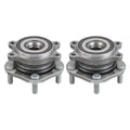 AutoShack Rogue Nissan HB613359PR Passenger Set 2.5L of for Driver AWD 2018 Sport Rogue 5-Lug Hub Qashqai FWD Side 2019 2017-2019 2017 Bearing 2017-2018 2014-2016 Replacement and Front 2 2.0L Wheel