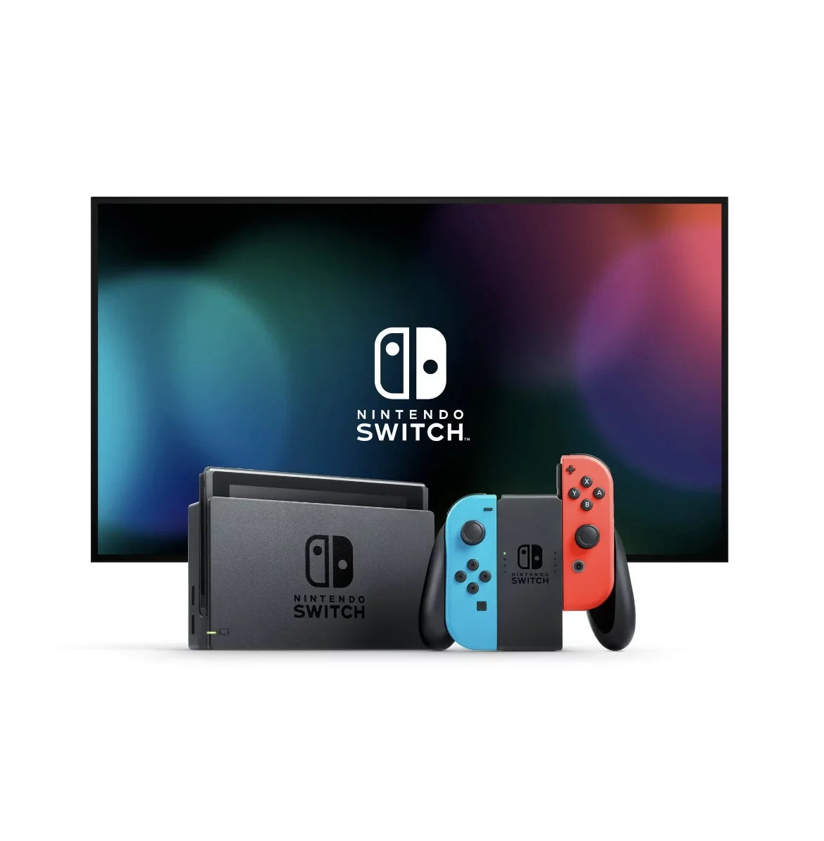 Mansion MicroSD Switch Odyssey + & + Card Case Joy-Con Mario Switch Carrying Console Neon Red Nintendo 64GB - Luigi's 3 with Blue Bundle Neon Super + with