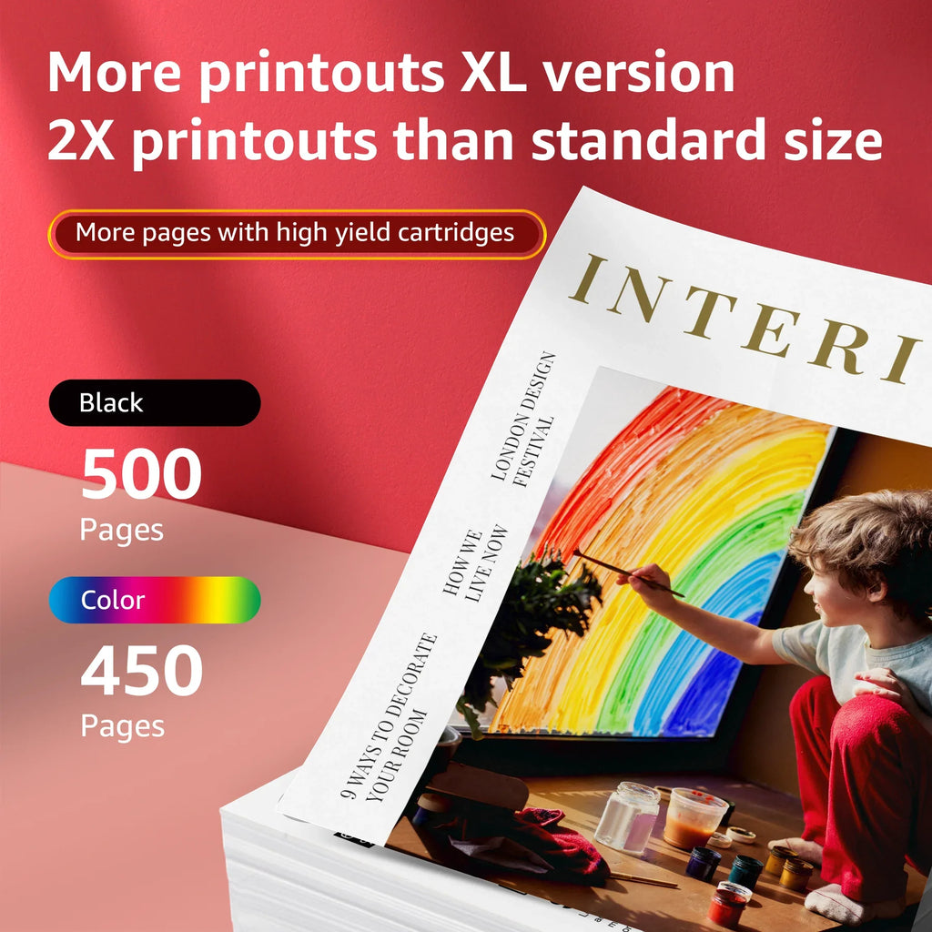 TS3500 XL TR4720 Cartridge 276 276XL TR4722 with Compatible Replacement 1 Printer(1 Ink Canon 275 275XL TS3522 TR4700 Color) PG-275 Black, CL-276 for Canon PIXMA Combo TS3520