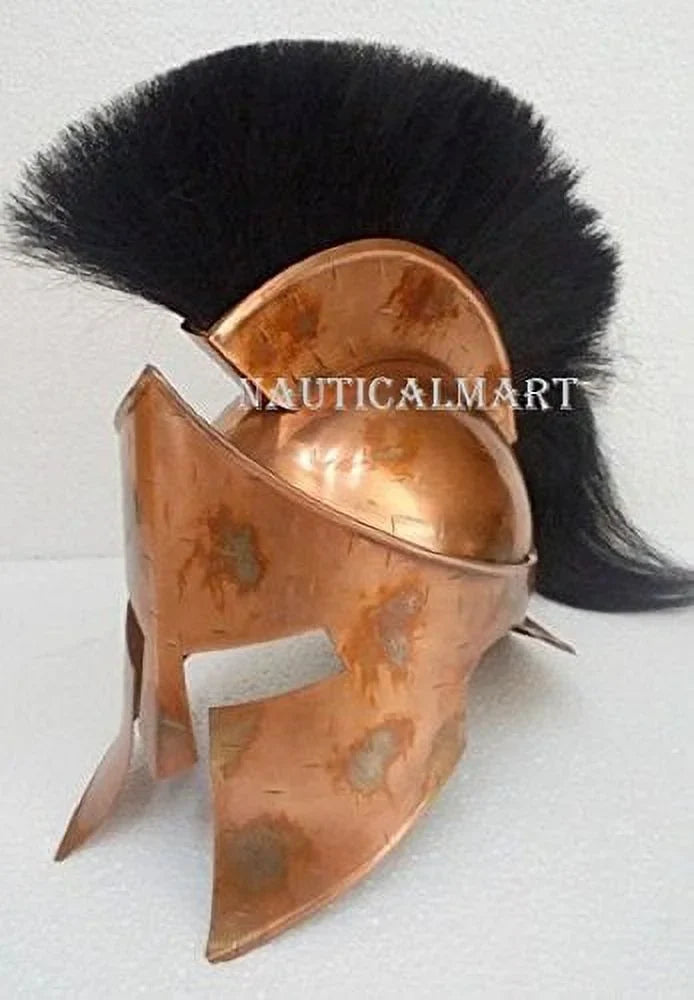 NAUTICALMART Costume King SCA 300 Liner Medieval Warrior Leonidas Helmet Gift Helmet Spartan