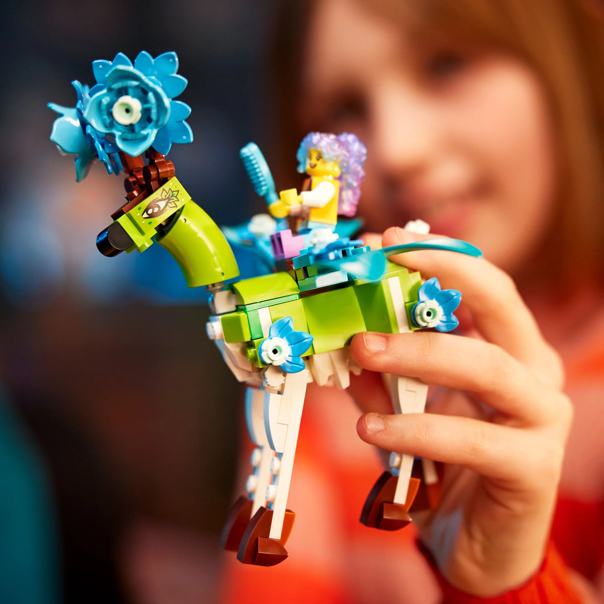to Create Kids, Mythical Stable Forest 2 71459 Dream for Guardian, Fantasy Creatures LEGO Pegasus Options Building Year Unique of Gift or Toy DREAMZzz for Olds 8+ Flying Animal