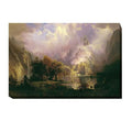 by Home Bierstadt Gallery-Wrapped Albert Artistic Rocky Premium Landscape Giclee Mountain Canvas Gallery
