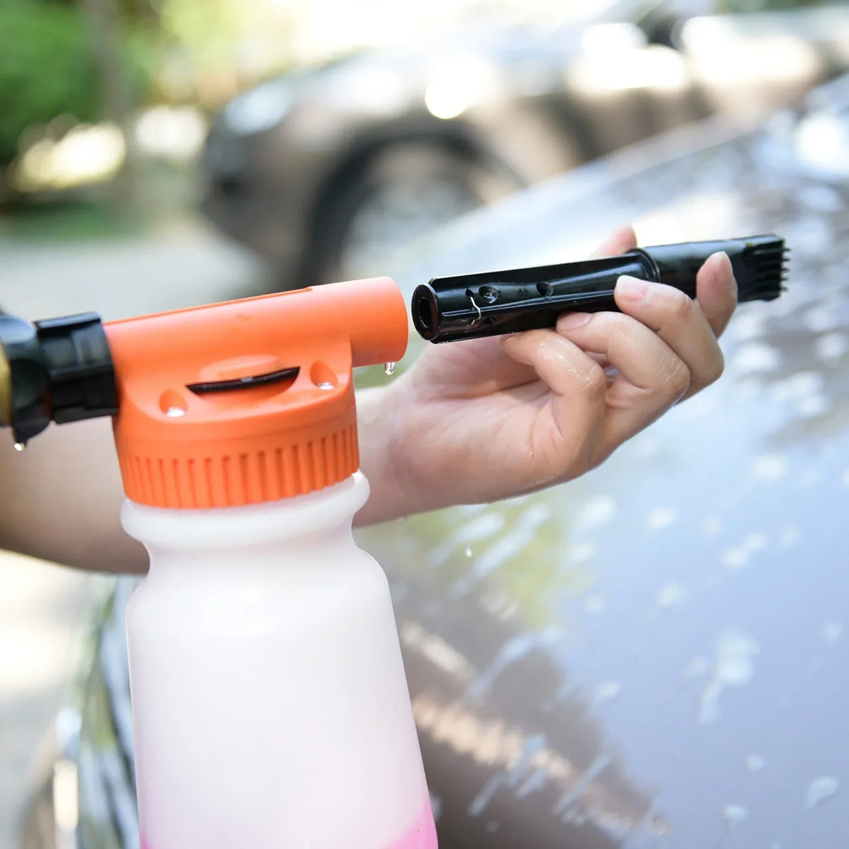 with Wash Wash Gun Mitt Carcarez Premium Microfiber Chenille Car Scratch-Free Foam