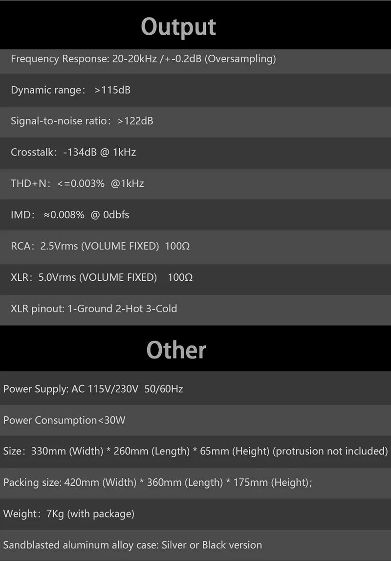 Decoder DSD (Black） R26 MQA Dual Gustard R2R LDAC Native Remote XMOS Discrete DAC Balanced with DAC Clock K2 Control