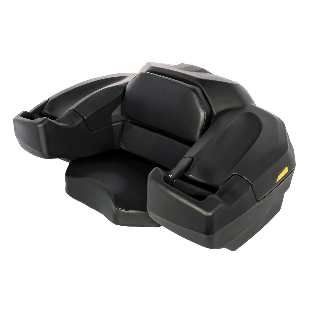 | Soft Lounger Box an Black Storage Boar a Lockable a Seat (66010) Impact-Resistant Storage Box, Camco and Cushion Water-Resistant Features Design, Comfortable Rear and ATV/UTV