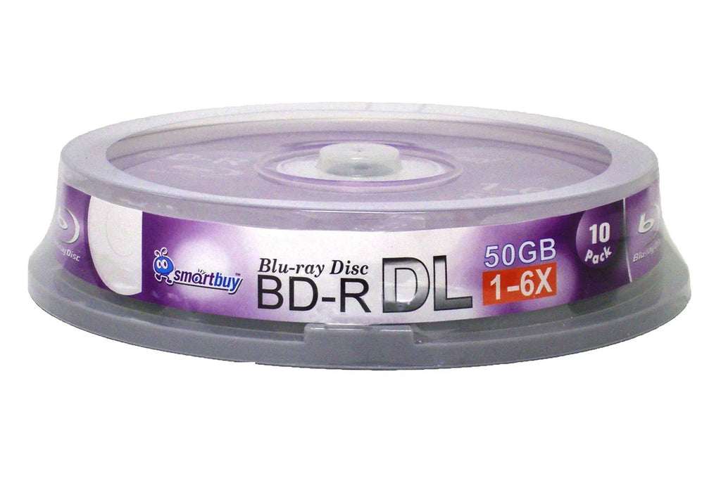 Layer Dual BD-R Blank 6x Smart Logo Media Disc Surface Dl Video Double 20-Disc 50GB Buy Top Recordable Data Blu-ray Layer