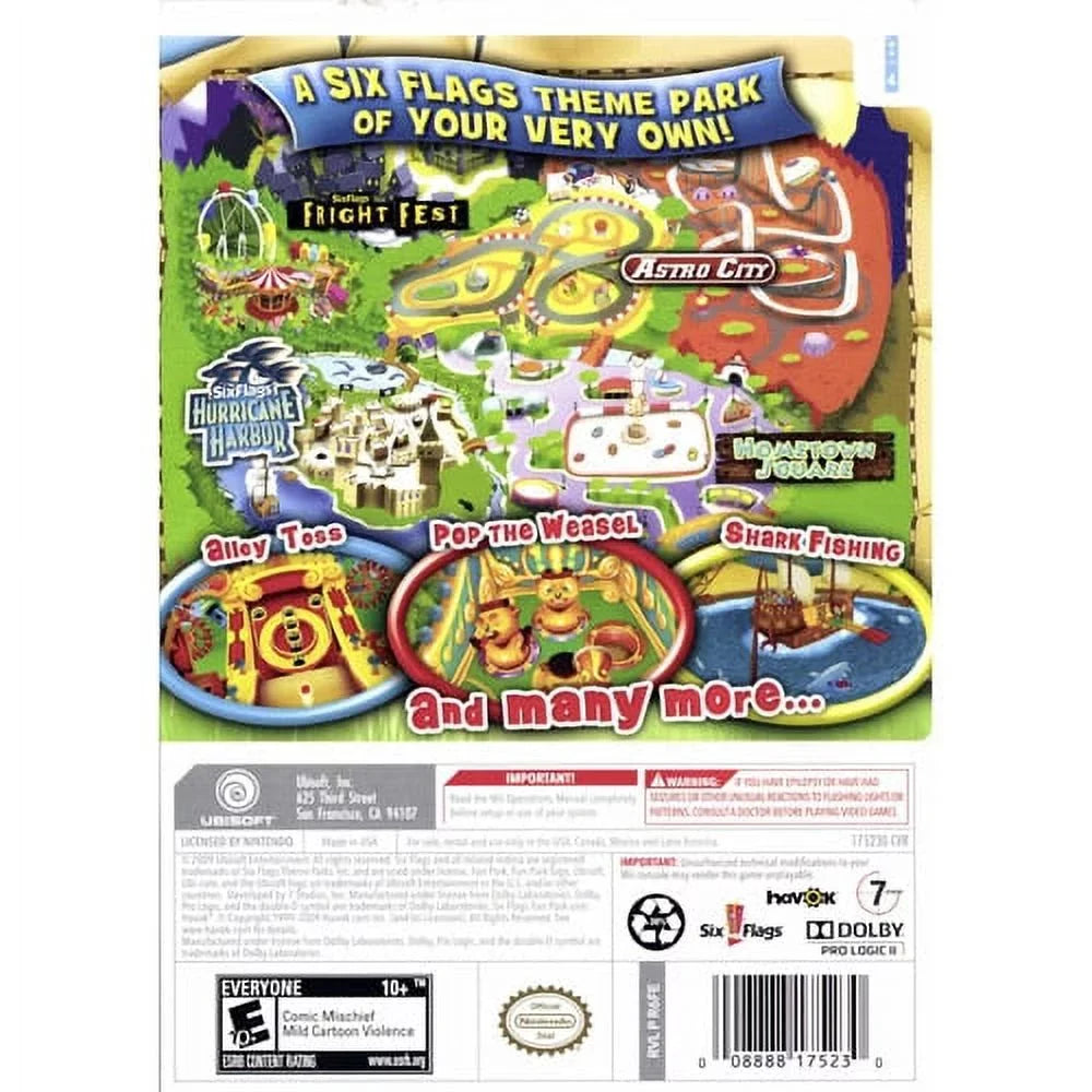 Flags: Six Nintendo | 2009 Park | Fun Wii | Tested