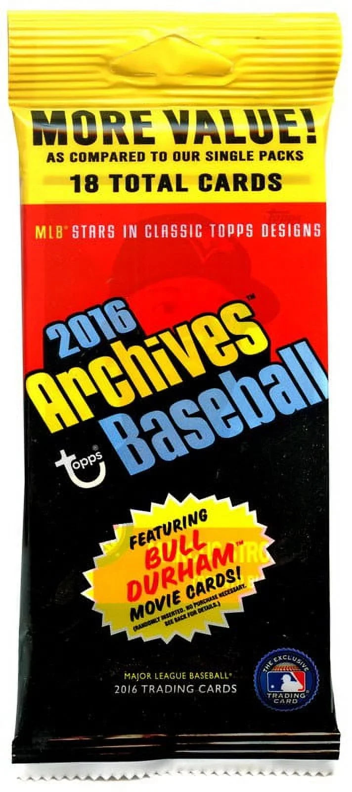 MLB Pack Baseball Topps Value Cards Archives Trading 2016 Card