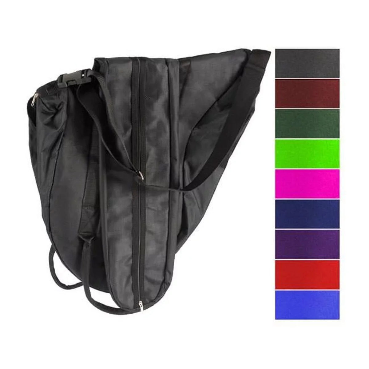 1631-PU English Jacks Bag - Saddle Purple