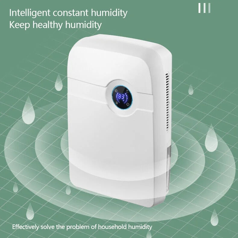 Water Tank RV for Hose ZhdnBhnos 2.5L Garage Portable Moisture w/ Compact Bedroom MIni Caravan Dryer Dehumidifier Drain