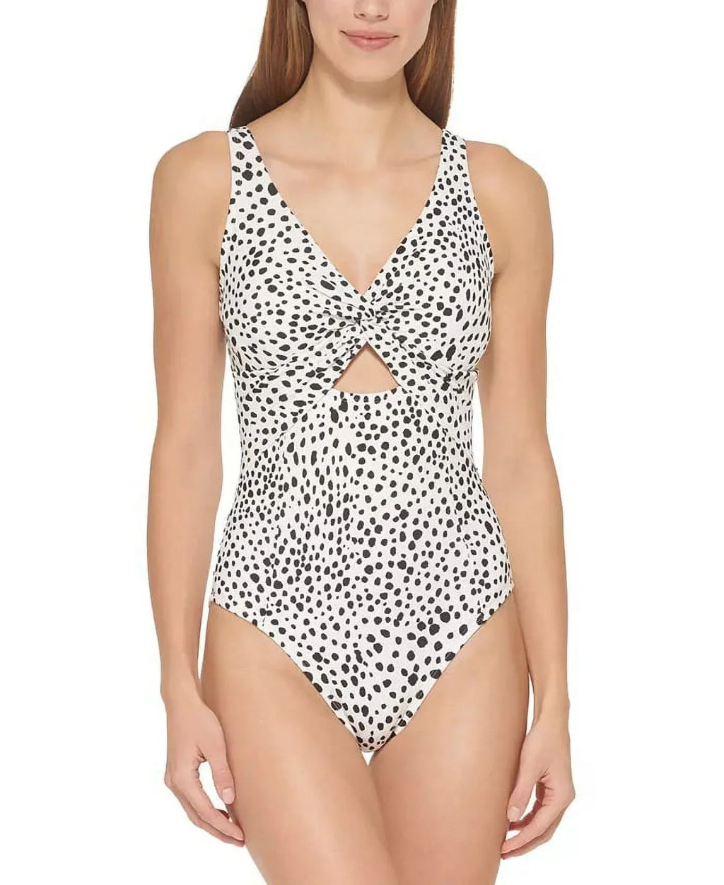Swimsuit, 4 Twist US Cutout MULTI DKNY One-Piece
