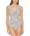 Swimsuit, 4 Twist US Cutout MULTI DKNY One-Piece