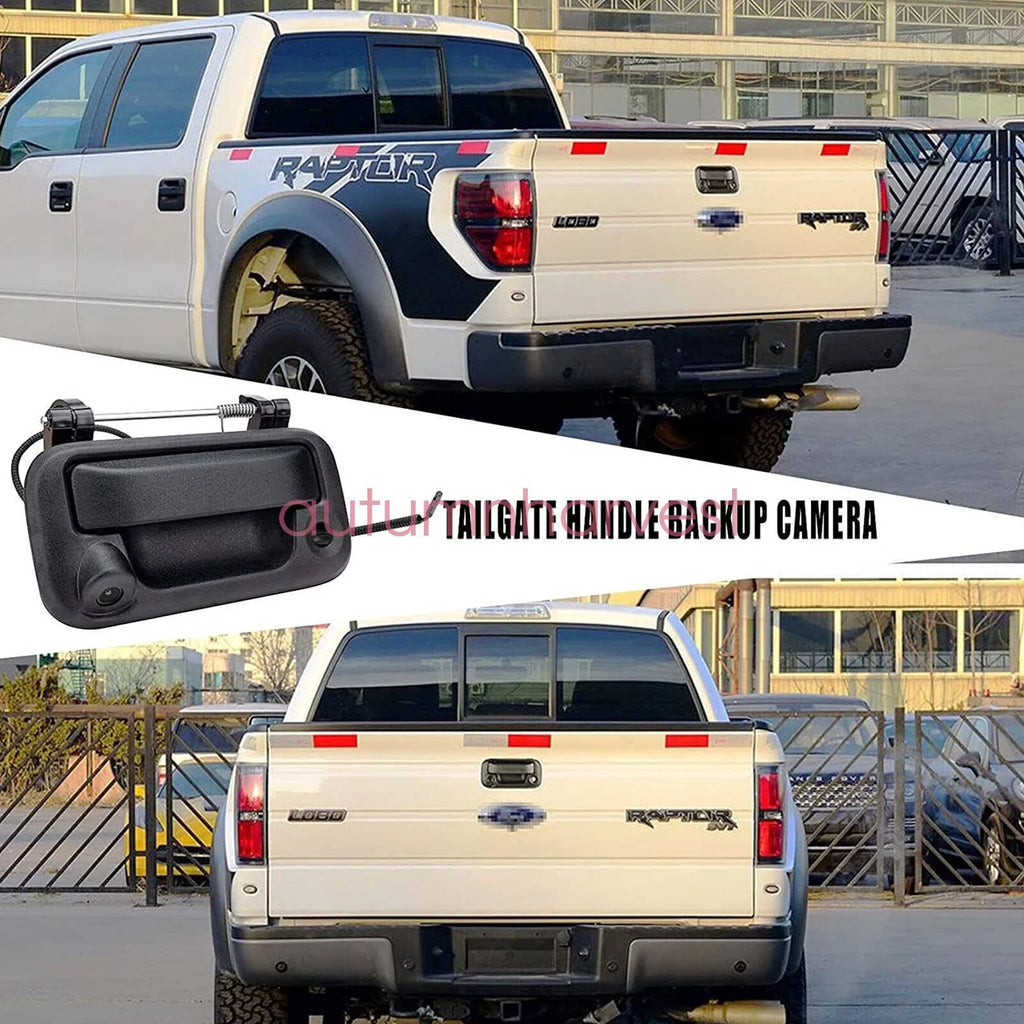Backup Handle Rear View Tailgate with Camera Camera F150/F250/F350/F450 Ford for