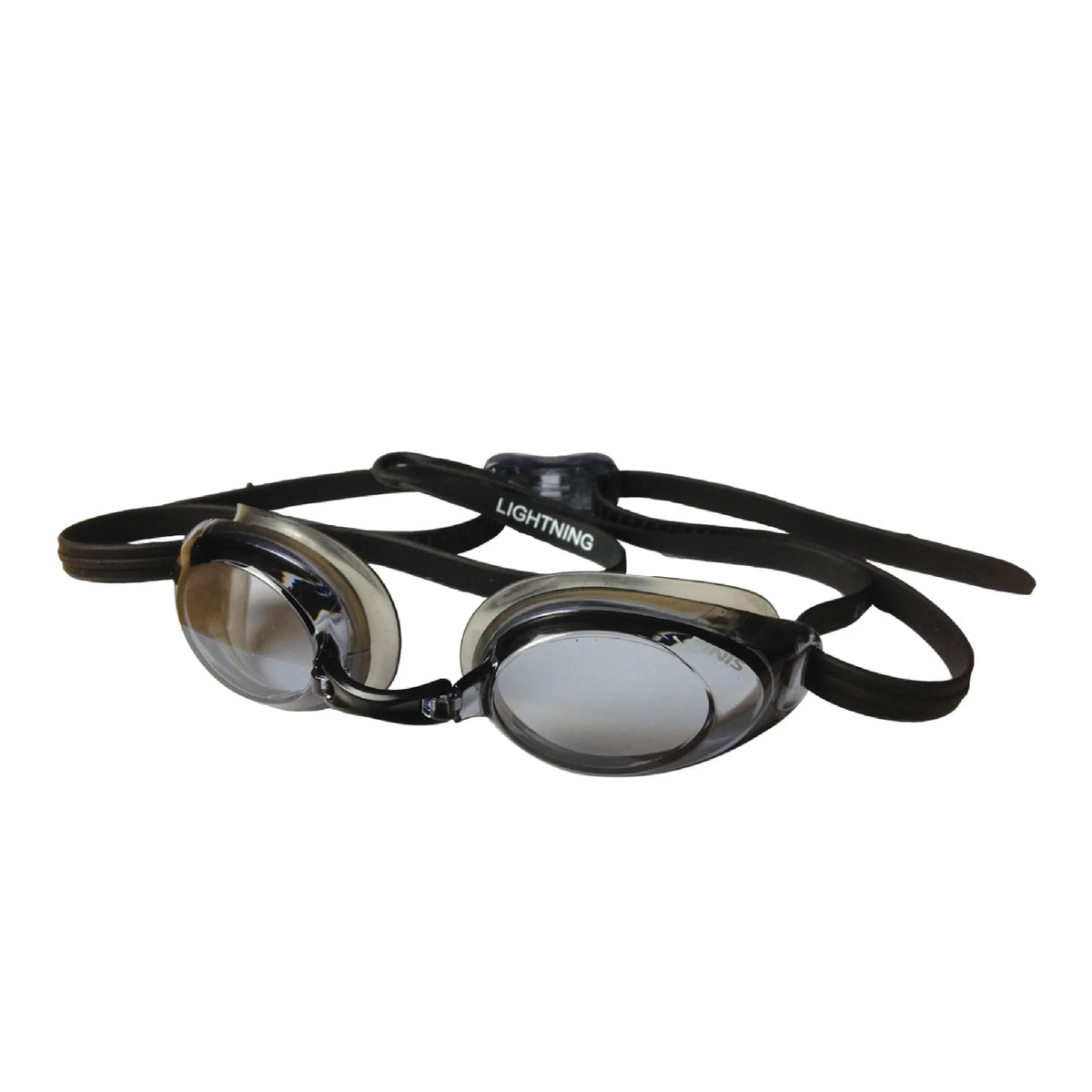 Swimming Adjustable with Men Black/Smoke - for Swim - Adult Straps Swim and Nose Women - with Goggles FINIS - Goggles Watertight Pieces Lightning Competitive Goggles Silicone 4 Interchangeable Goggles