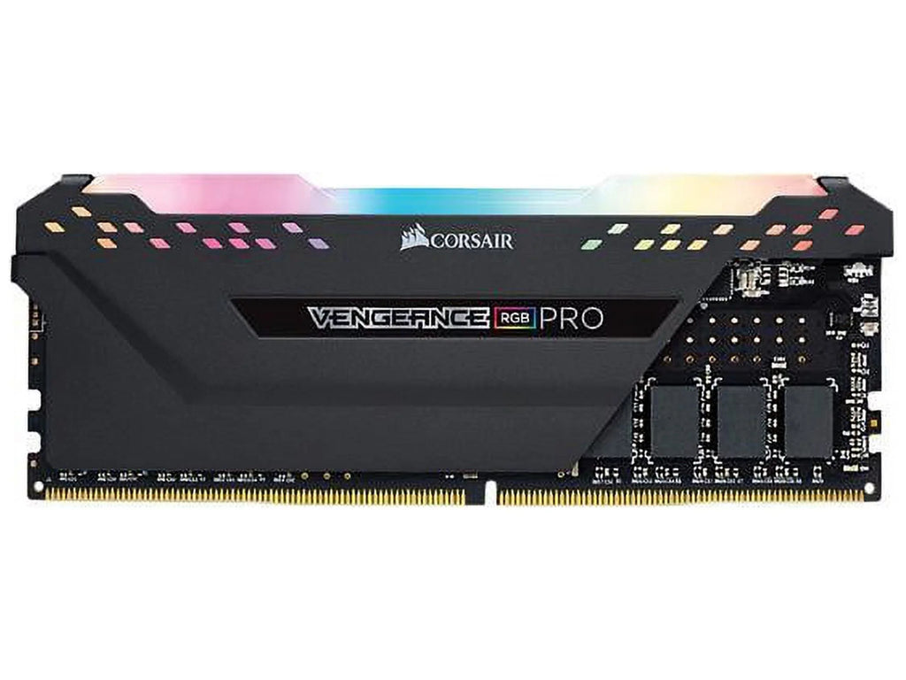 DDR4 - Memory Black PRO 3200MHz LED (2x8GB) 16GB RGB Desktop Vengeance C16 Corsair