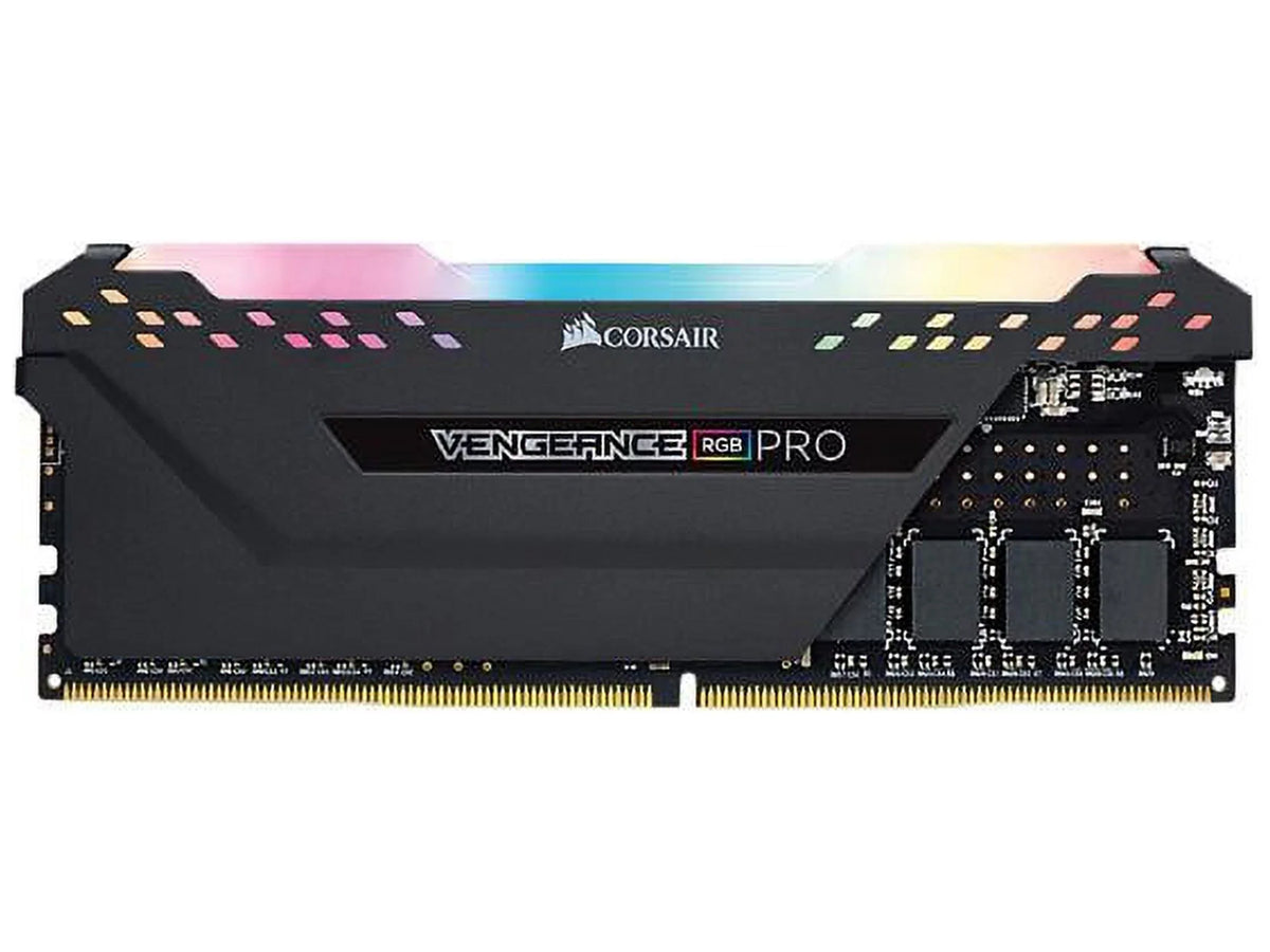 DDR4 - Memory Black PRO 3200MHz LED (2x8GB) 16GB RGB Desktop Vengeance C16 Corsair