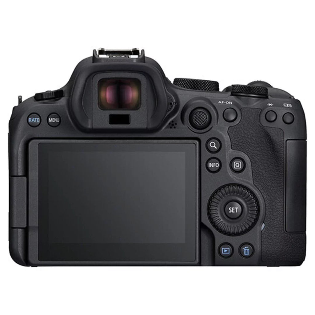 (Body) with Case Accessory R6 + Flash Mark SanDisk ZeeTech Card Camera 64GB Bundle EOS II LED Canon + Memory + Mirrorless