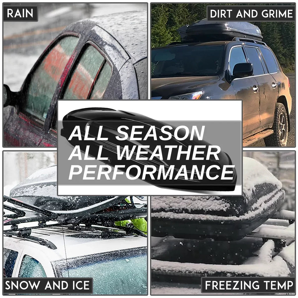 Rail w/ PT-ZTL-8136-BK Cargo 15 17 Subaru 16 Side For Luggage to 2014 Bar Motoring Top Keys Cross Roof + Dual Opening Aluminum Storage Carrier 2018 Forester DNA Side Box