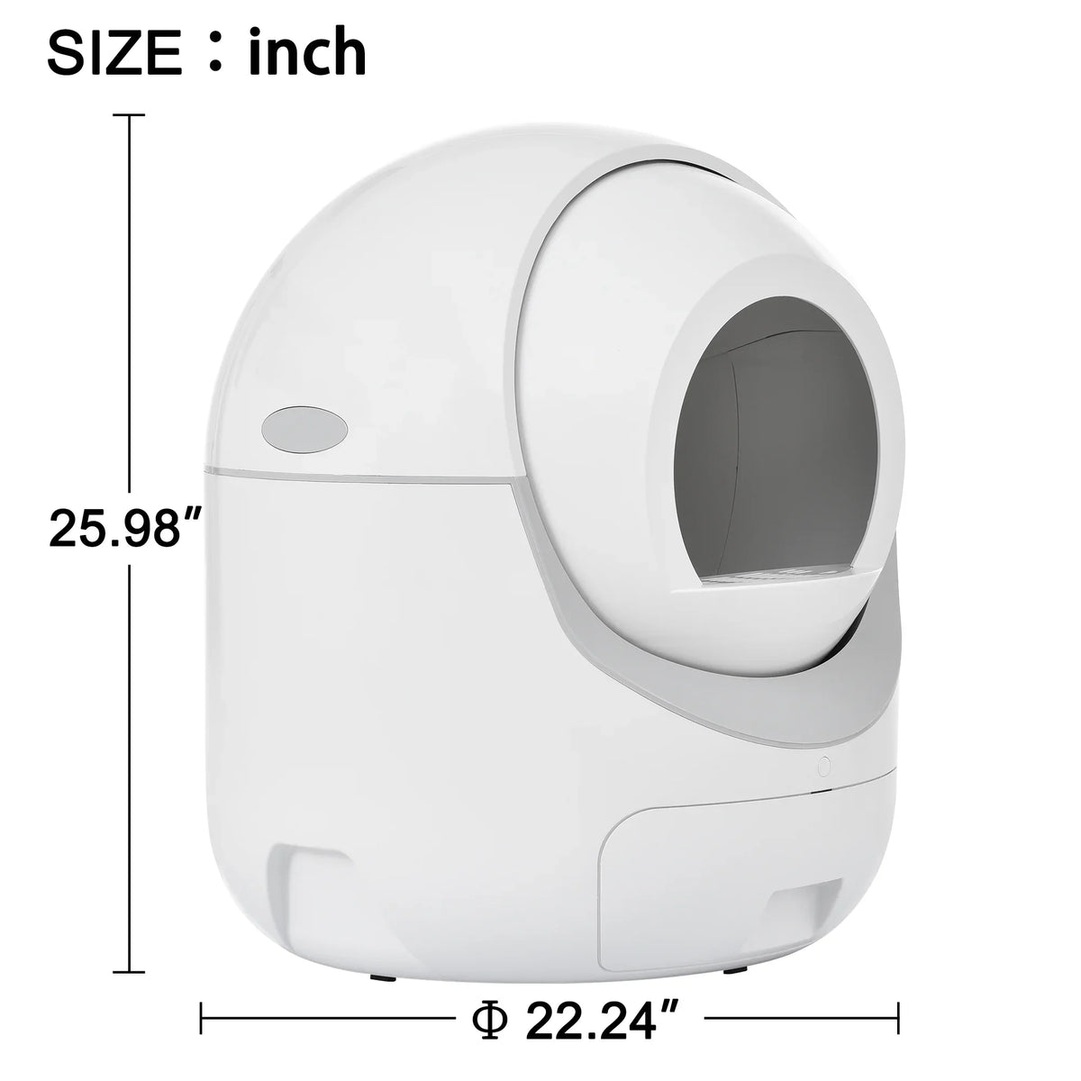 Control, Box, 2.4G Self & for Litter Box, Robot Smart App Litter Support Cat Litter Cleaning Automatic Multiple 5G Cats WiFi