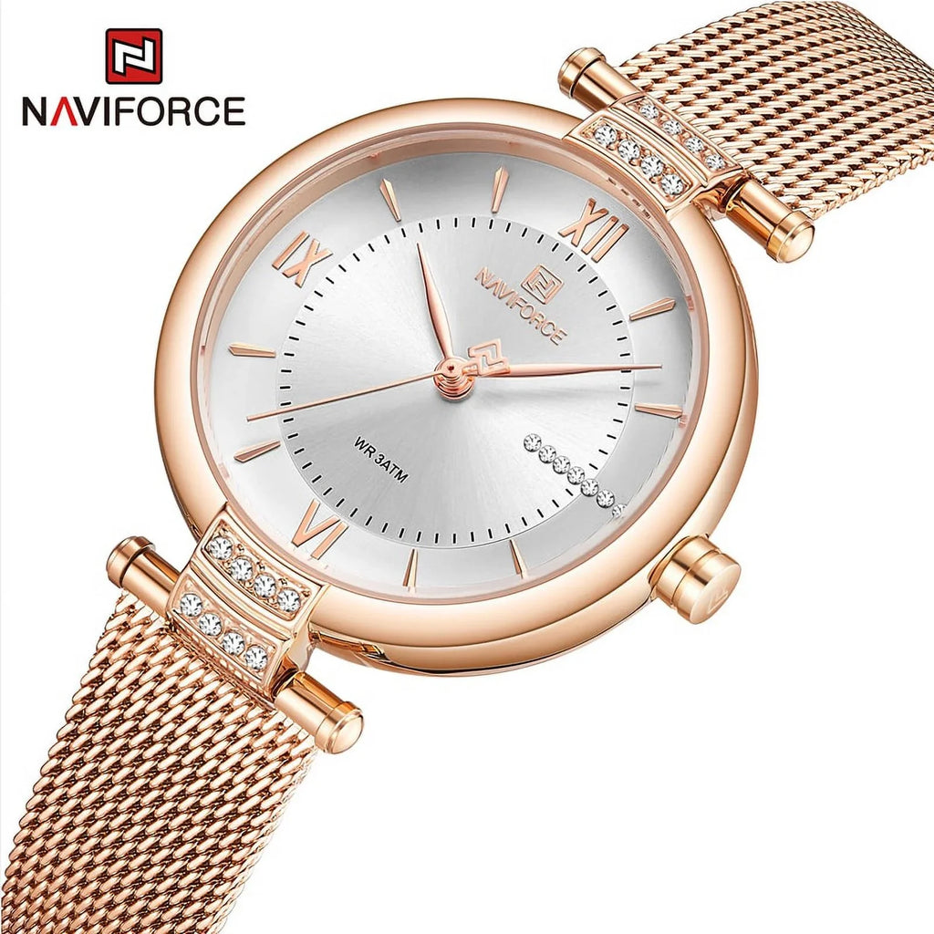 Diamond Relogio SW Women Luxury Ladies Strap Quartz Wristwatches Female Stainless Steel Watches Watch Mesh Girl Fashion