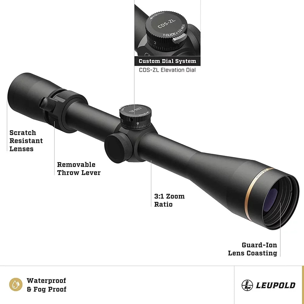 4.5-14x40 Duplex VX-3HD (180619) 1in LEUPOLD Riflescope CDS-ZL