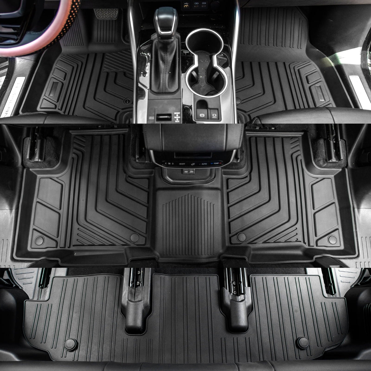 Highlander Backrest with Fit Accessories Mat Mats 2023 Trunk Highlander Mat Toyota 2020-2024 Cargo