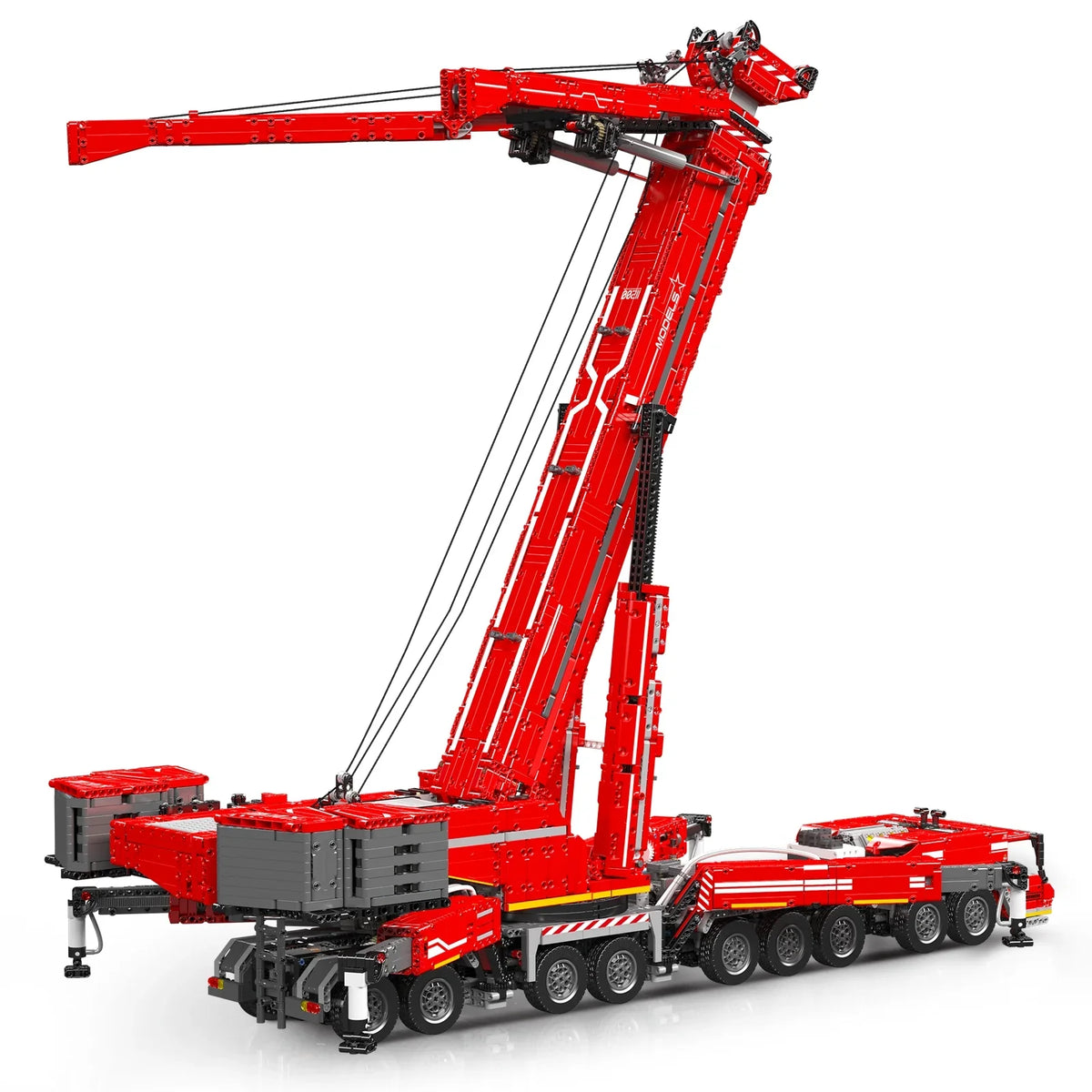 Brick Kid Model Gifts Assembly Technical Christmas LTM Car 17008 Toys Truck Building Mould King Motorized Crane 11200 Block