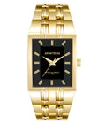 Band with Armitron Metal Dress Tone Gold Bracelet Mens Watch