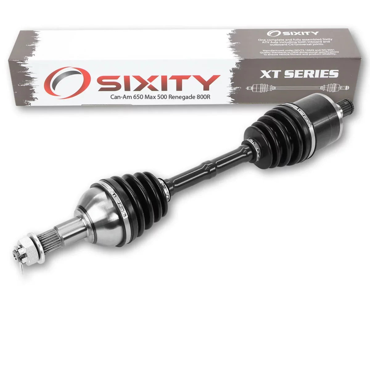 Sixity Renegade 2013 Axle 500 with Can-Am 2014 Rear 1000 2015 Max XT Left 650 800R Outlander compatible CV