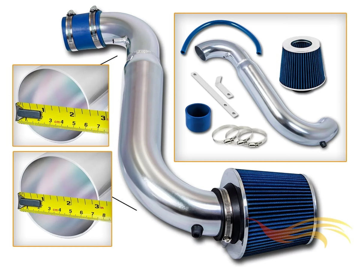 Ram 00-02 Compatible SC1 Air Rtunes SW2 SL1 Filter Saturn 95-99 Intake / Kit SW1 Combo Short SC1 For + Racing BLUE SL1 SW1 Saturn SC2 SL2
