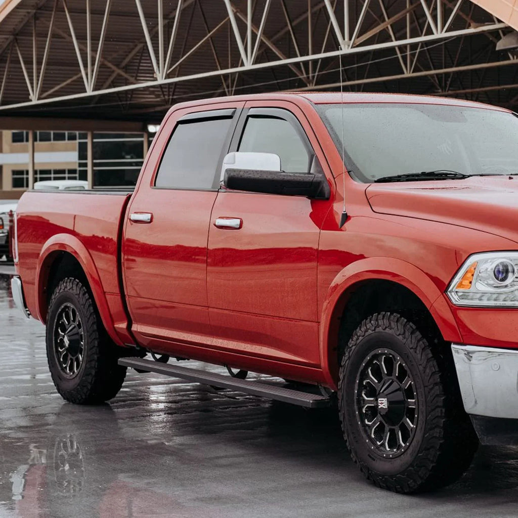 for - Durable Rain Voron 2019-2024 220010v Dodge Pieces Window Window Vent 4 Glass 2500 Deflectors, Guards RAM 3500 Trucks Extra Crew Visors, Cab, in-Channel