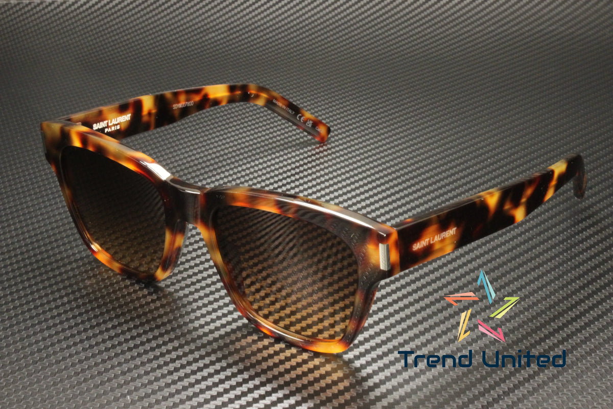 Squared Unisex mm Havana SL 54 Sunglasses Brown SAINT LAURENT 003 Acetate 560