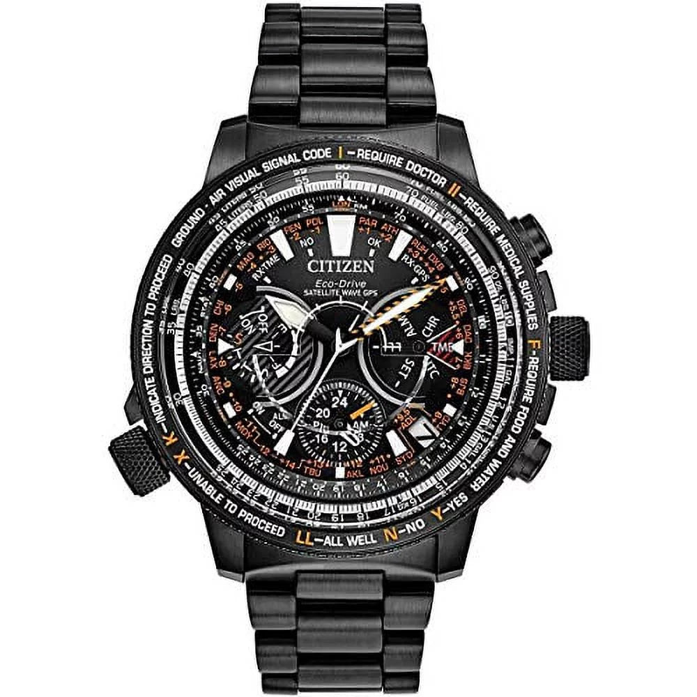 Citizen Anniversary Promaster Wave Titanium Super Sky GPS-Timekeeping Satellite 30th Watch CC7015-55E