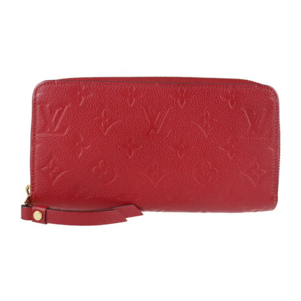 Zip Cerise Louis Vuitton M60737 Pre-Owned Monogram Around Zippy Implant Long (Good) LOUIS Zipper Wallet VUITTON Round