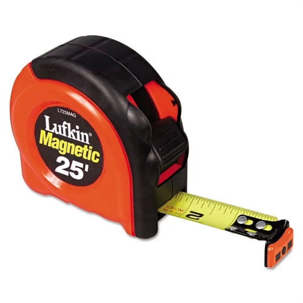1 Cresent Blade ft in L725MAG W Blade Measure Orange 25 L Lufkin x Steel Tape