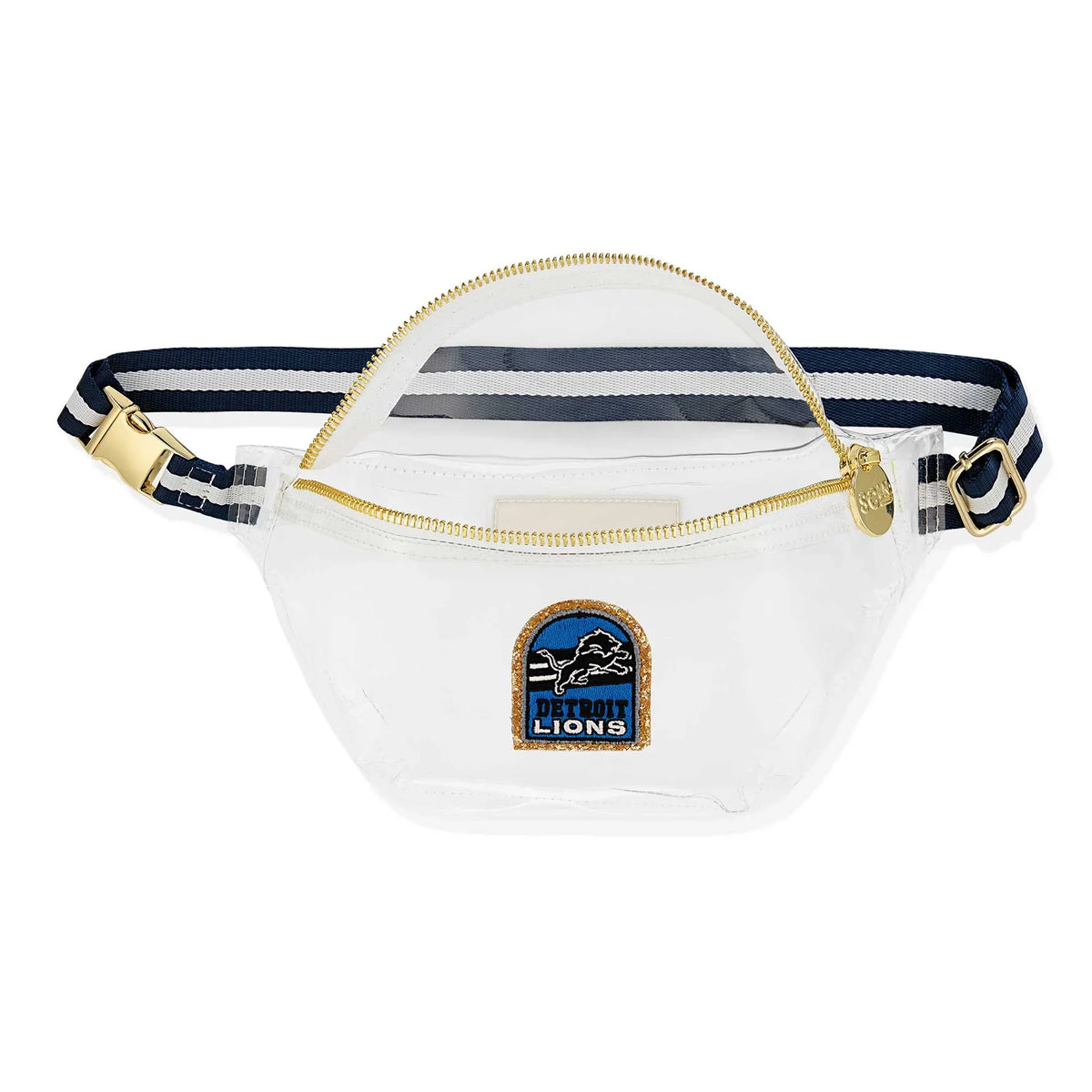 Stoney Stadium Detroit Fanny Pack Clear Clover Lions