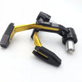 HTT-MOTOR Brake Proguard Black 22mm Guard GSX Motorcycle Total Angel Pro Protect RM Gold Length Aprilia Kawasaki Suzuki Lever DR CNC Adjustable Ninja Clutch Climber Protector For GSXR Hayabusa