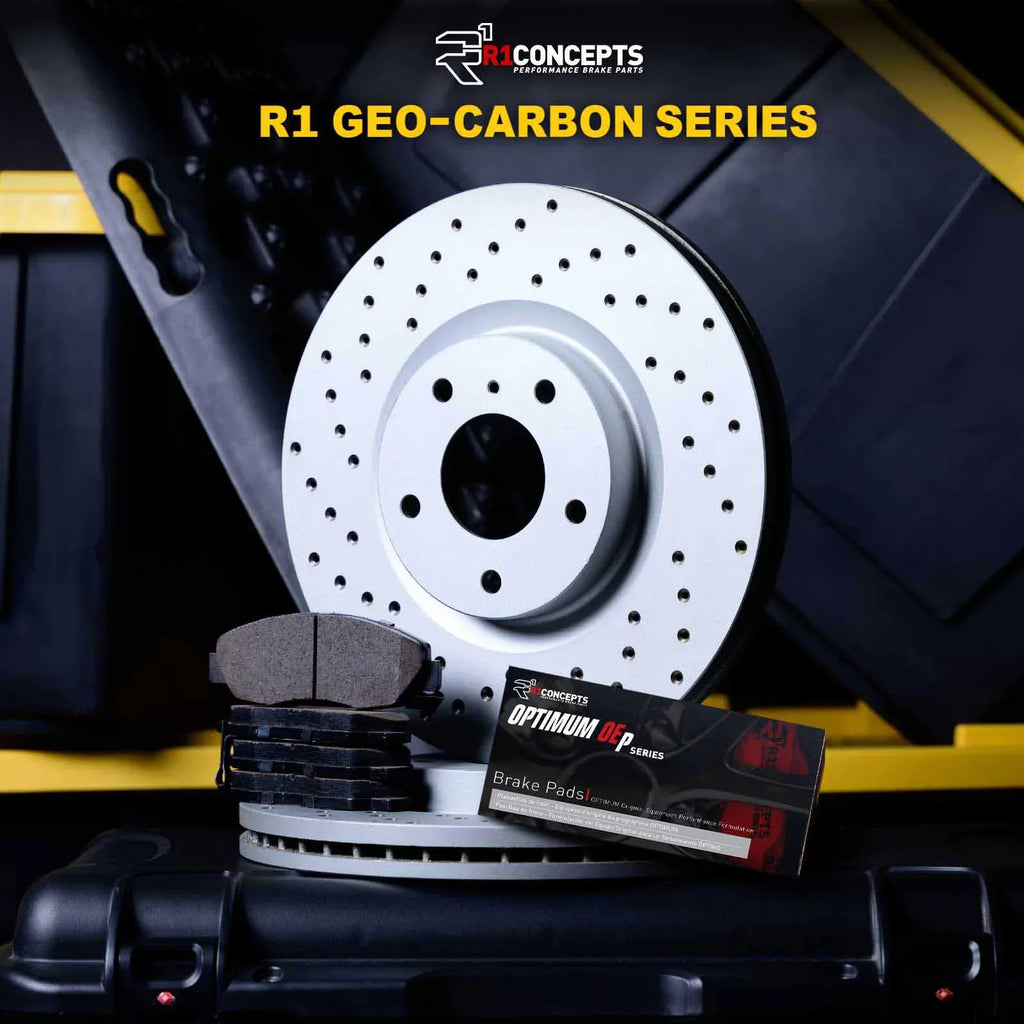 2007-2015 and Brake Brake INFINITI |Front G37, OEp Brake Rotors Pads Kit Rotors|fits and Front G35, Concepts Pads| Brakes and Pads| Q60 Optimum Rotors R1