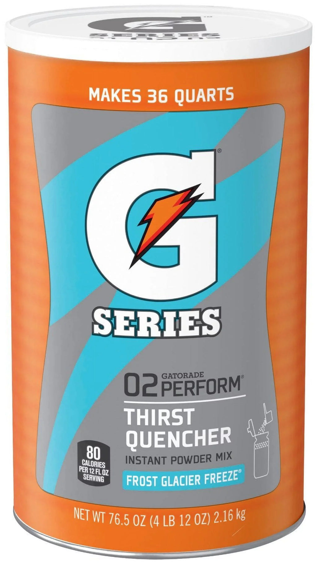 Thirst Pack) 76.5 Freeze, Glacier (2 Ounce Gatorade Quencher Powder, Frost