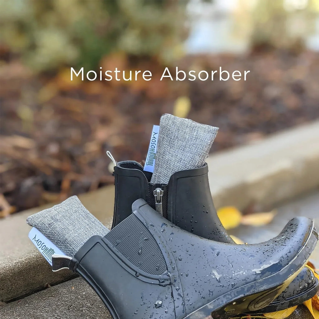 Free Bags Year Bags) Two Purifying Lifespan! Eliminator Air Sports A Bamboo Shoes, for Gear. Odor of Mini Moso Bags. and Premium Charcoal 2 75g Absorber. Moso Packs Gym (Two Natural Odor Scent