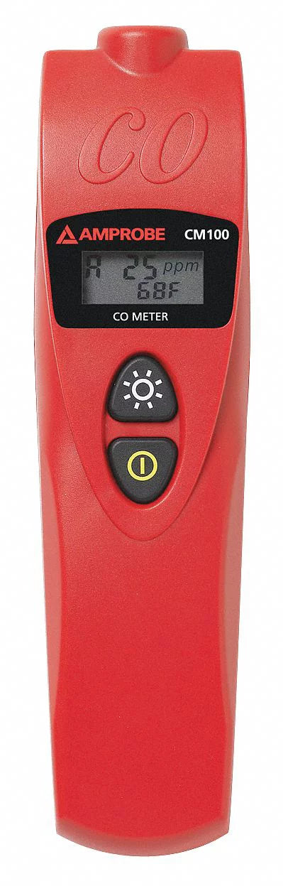 Meter,Range Amprobe 0 PPM 999 Monoxide to CM100 Carbon