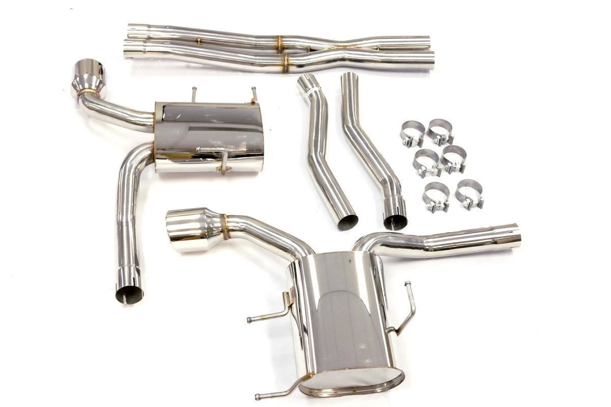Cadillac to CTS V OBX-RS Stainless 6.2L 15 Catback Exhaust For AT/MT Coupe Fitment 11 By