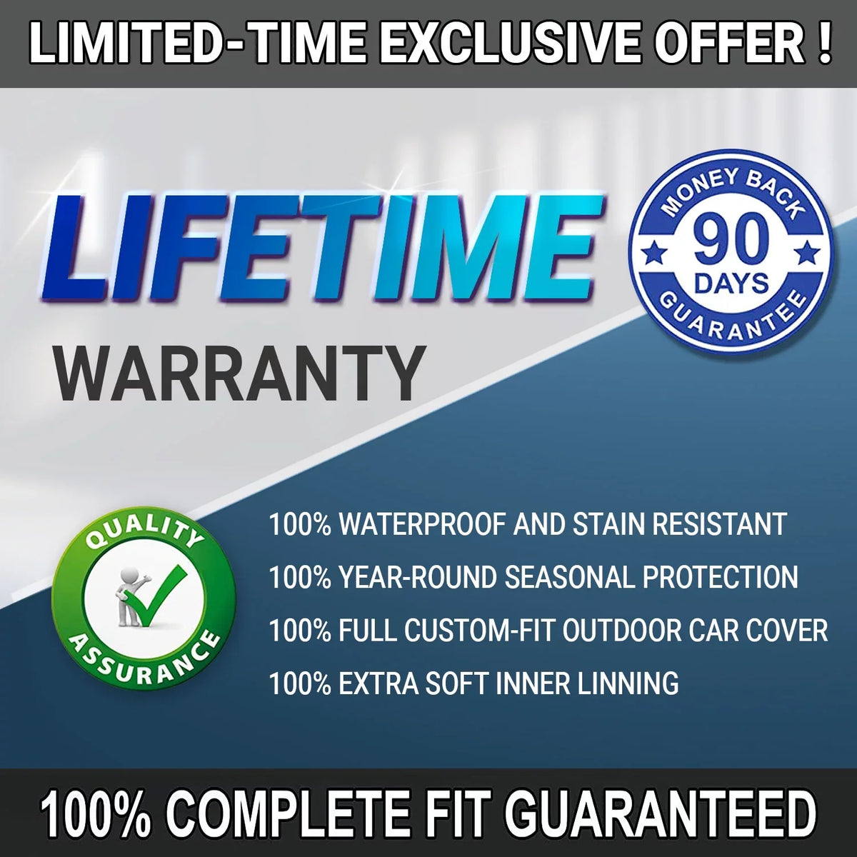 All-Weather Delta Fits: Cover 4-Door] 88 Car Custom [Oldsmobile 1986-1991 Waterproof