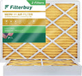MERV Air Filterbuy 16x20x4 AC (2-Pack) HVAC 11 Furnace Pleated Filters