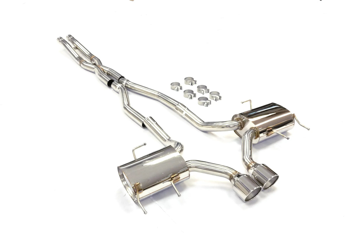 Cadillac to CTS V OBX-RS Stainless 6.2L 15 Catback Exhaust For AT/MT Coupe Fitment 11 By